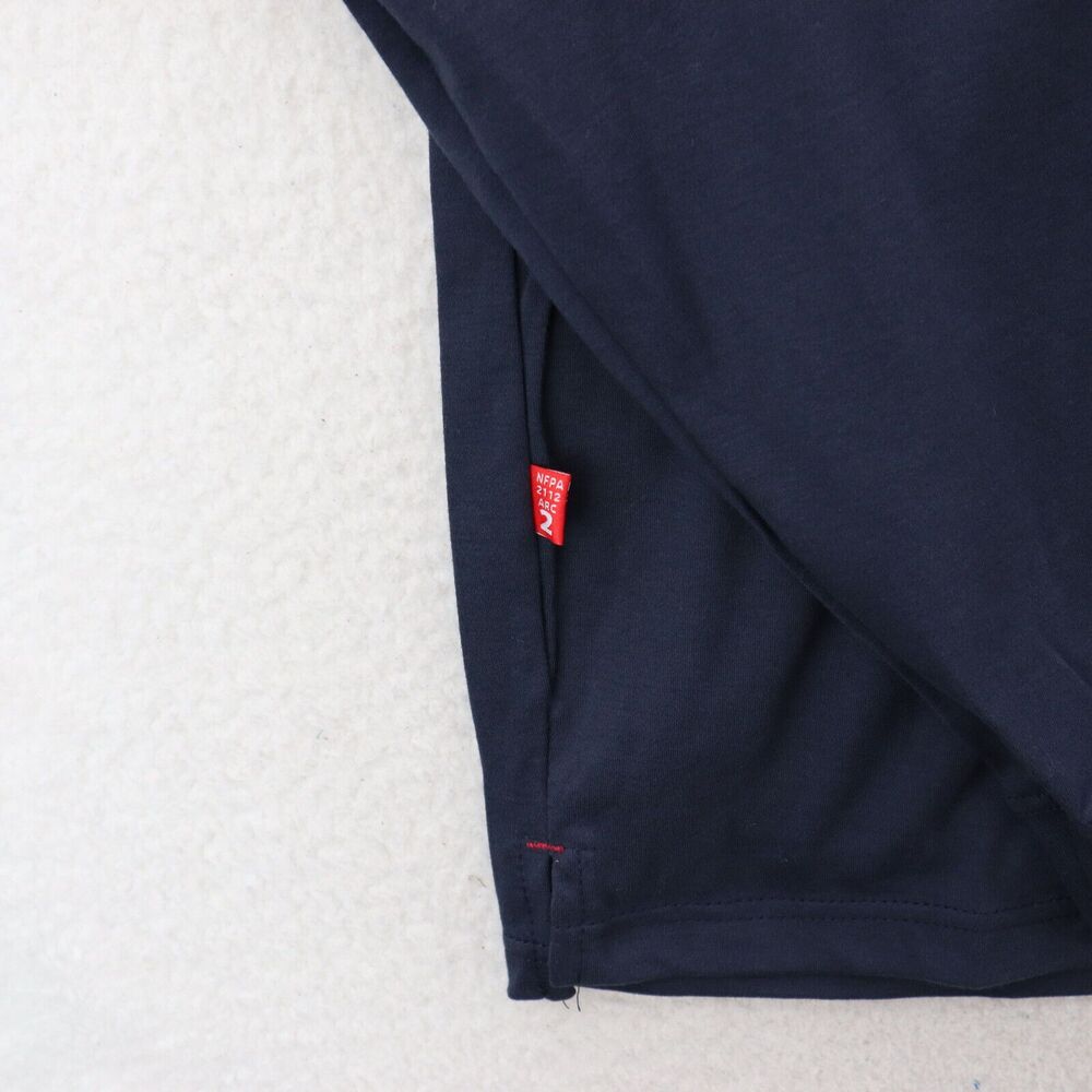 Portwest T-Shirt Men's Large FR32 Bizflame Flame Resistant Henley Long Sleeve - Picture 5 of 13